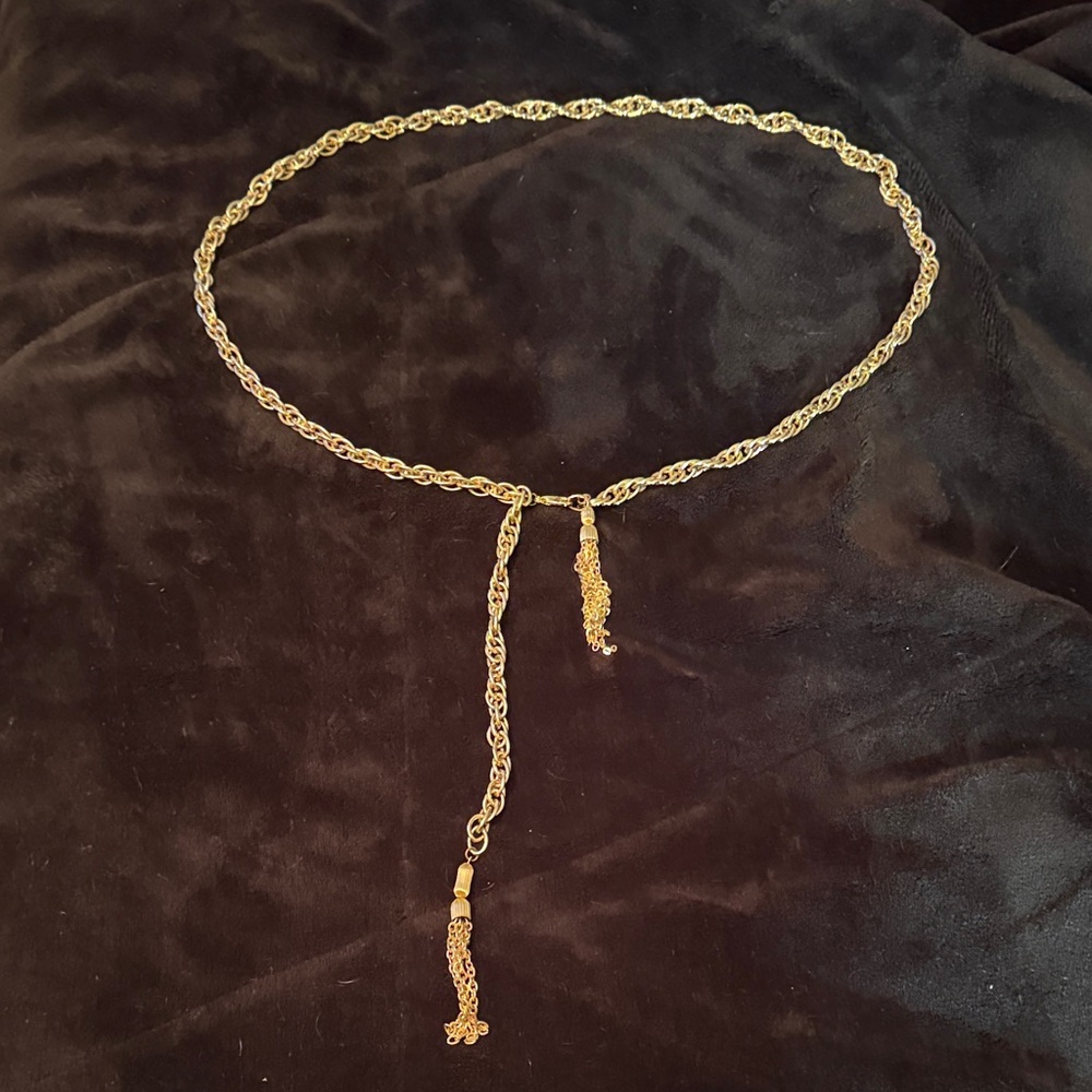 Elegant Gold Accent Belt